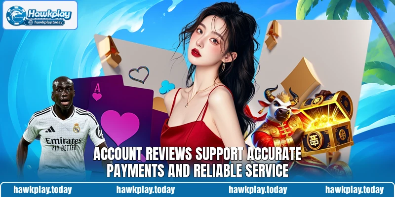 Account reviews support accurate payments and reliable service
