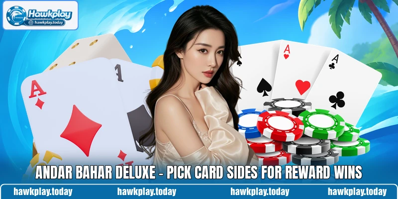 Andar Bahar Deluxe - Pick Card Sides For Reward Wins