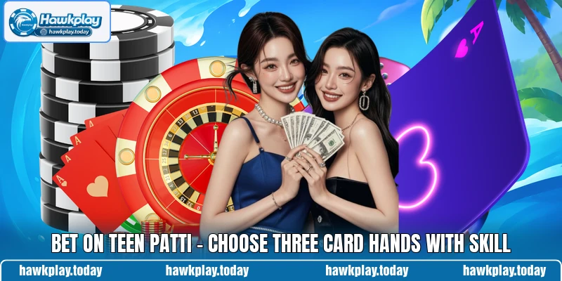 Bet On Teen Patti - Choose Three Card Hands With Skill