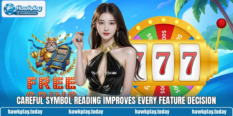 Careful symbol reading improves every feature decision Careful symbol reading improves every feature decision