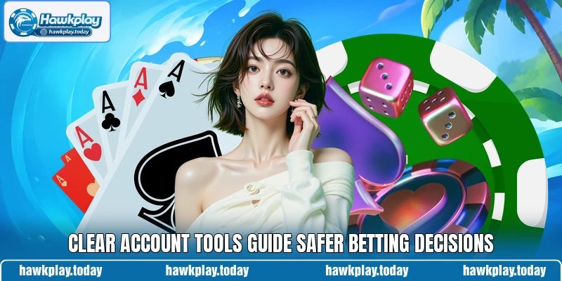 Clear account tools guide safer betting decisions