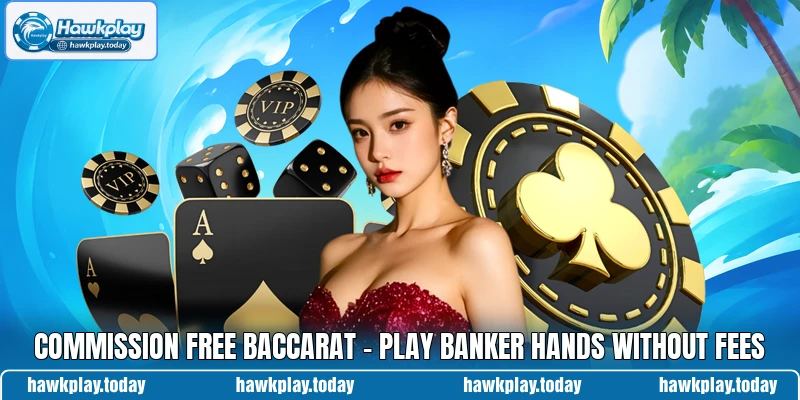 Commission Free Baccarat - Play Banker Hands Without Fees