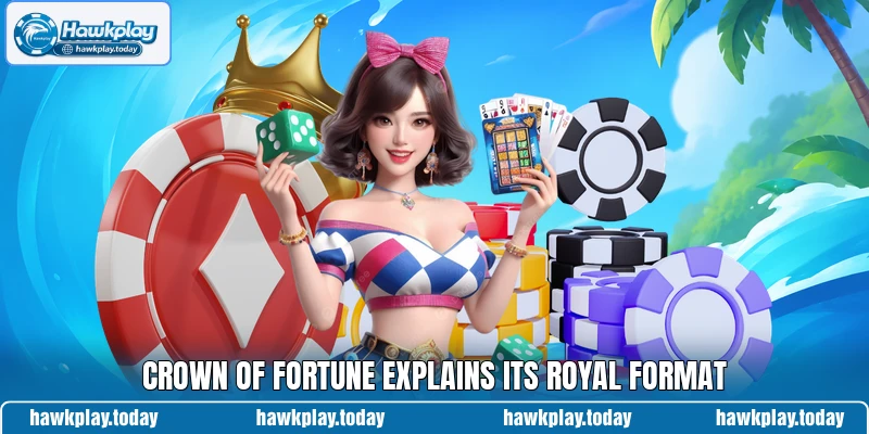 Crown of Fortune explains its royal format