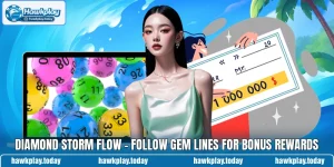 Diamond Storm Flow - Follow Gem Lines For Bonus Rewards