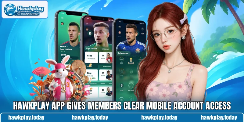 Hawkplay app gives members clear mobile account access Hawkplay app gives members clear mobile account access