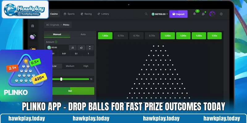 Plinko App - Drop Balls For Fast Prize Outcomes Today